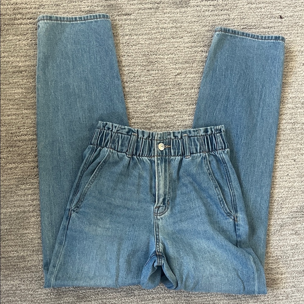 American Eagle Outfitters Blue Flare & Wide Leg Jeans